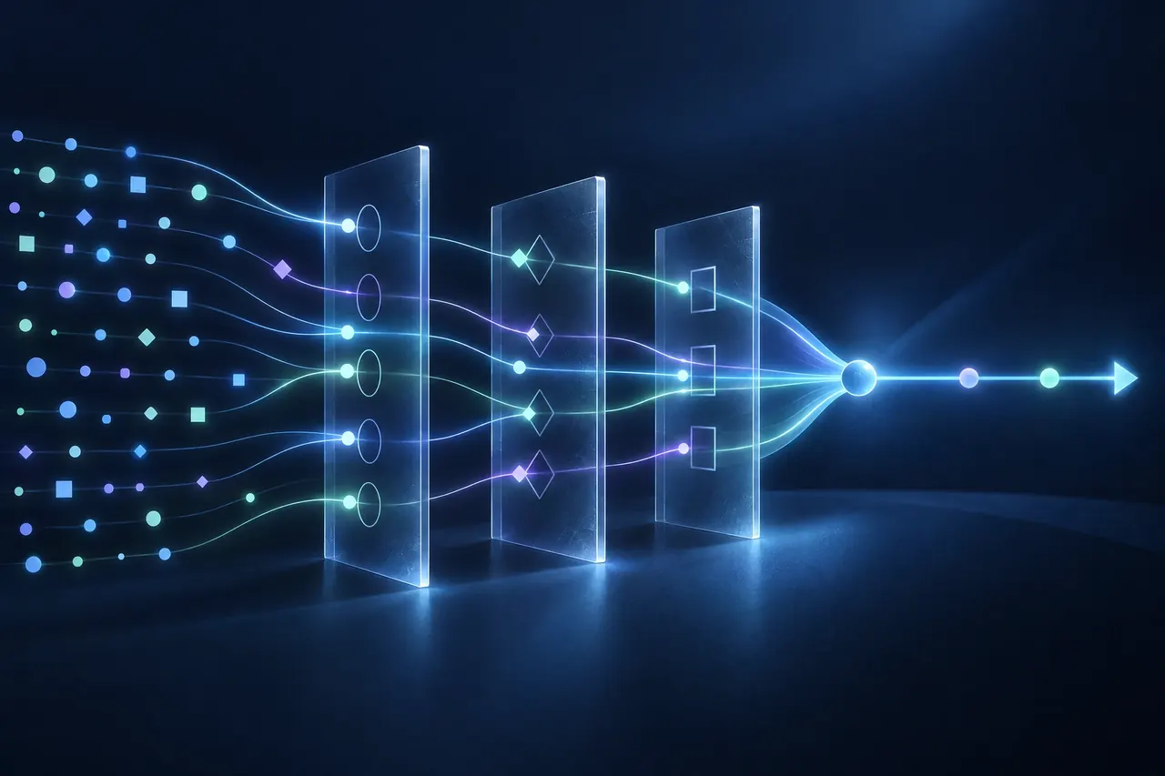 Abstract Debt Catalyst intelligence visualization